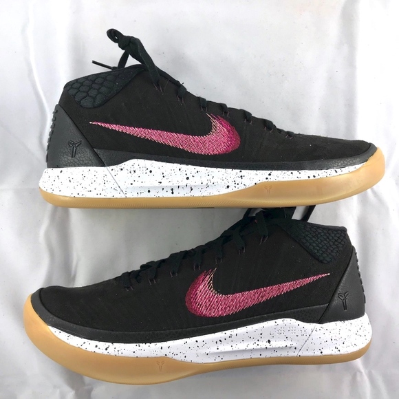 Nike Shoes Nike Kobe Ad Mid Black White Red Gum Sole Poshmark